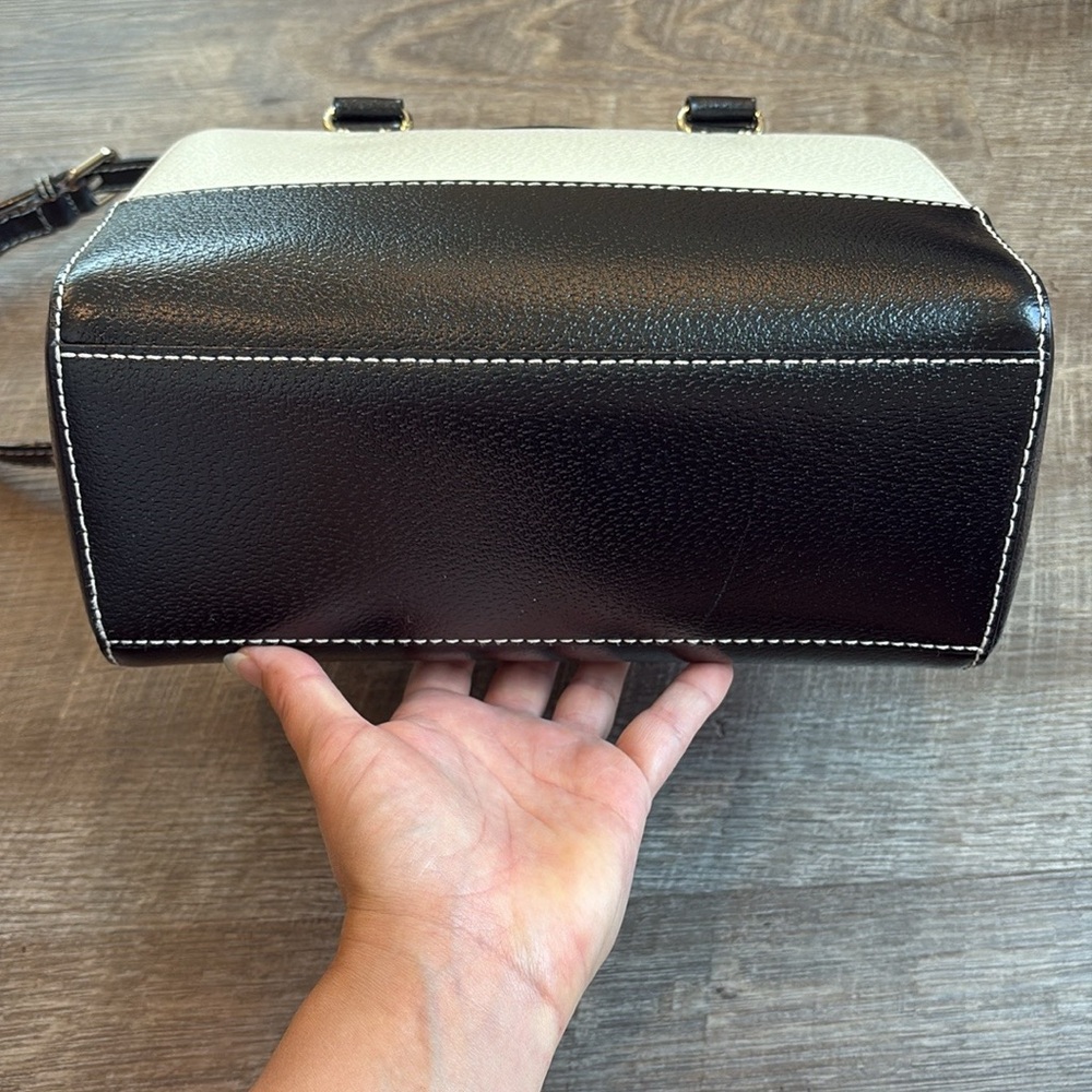 Kate Spade Black and White Satchel - Picture 10 of 14